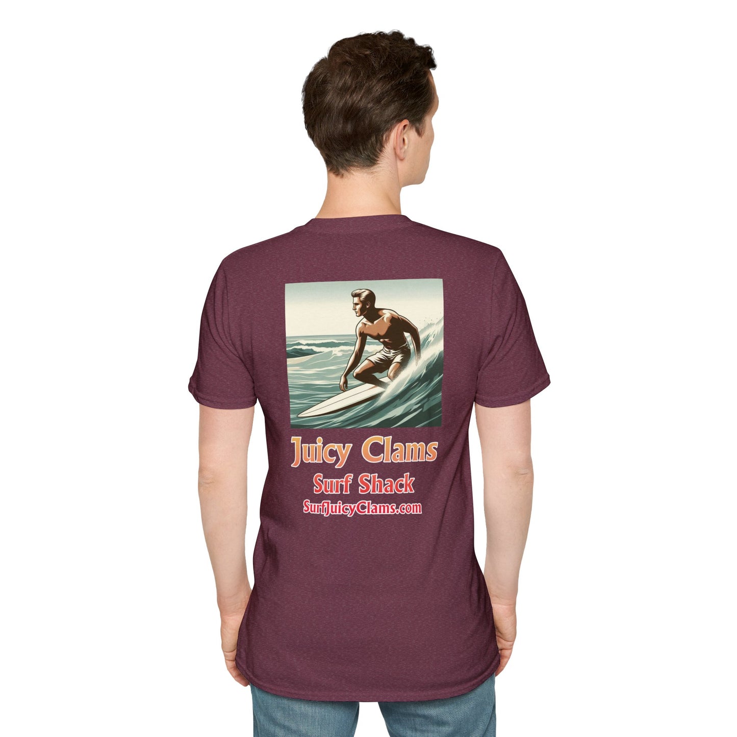 Juicy Clams Vintage Unisex T-Shirt (V044)