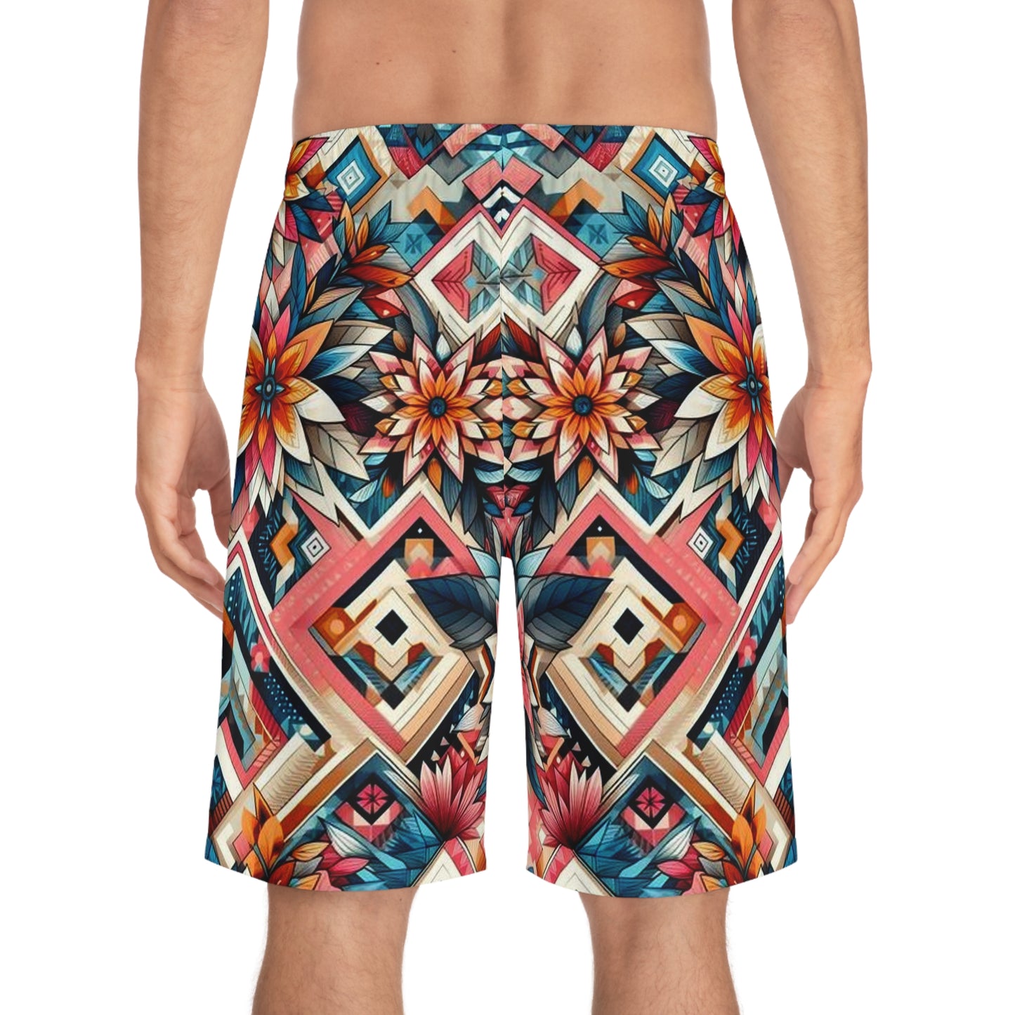Juicy Clams Men's Board Shorts (H060)