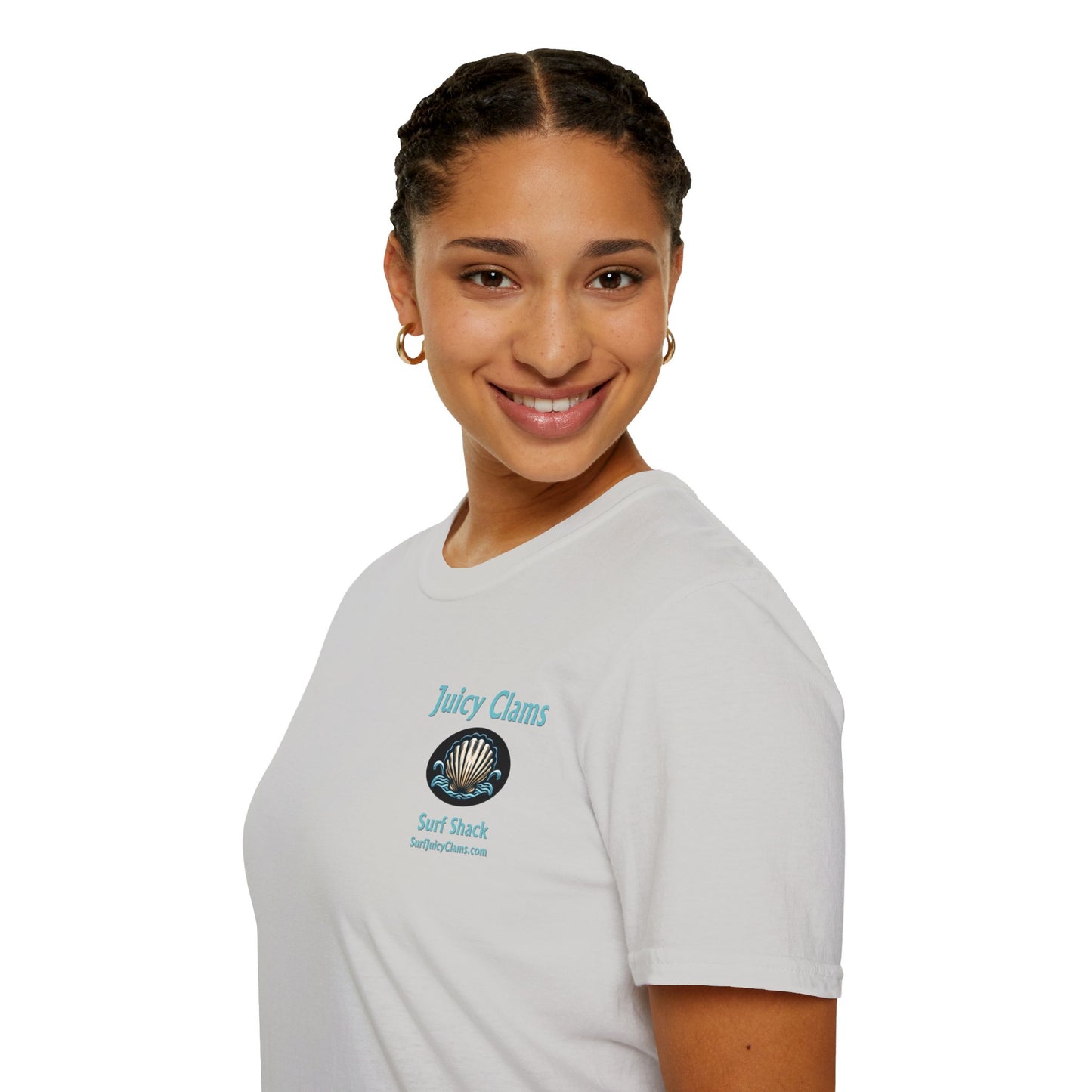 Juicy Clams Unisex Logo T-Shirt (L003)