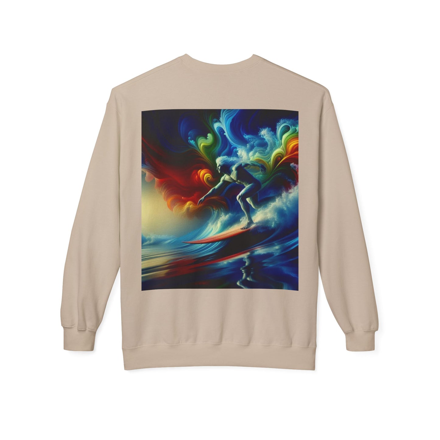 Juicy Clams Unisex Midweight Fleece Crewneck Sweatshirt (D041)