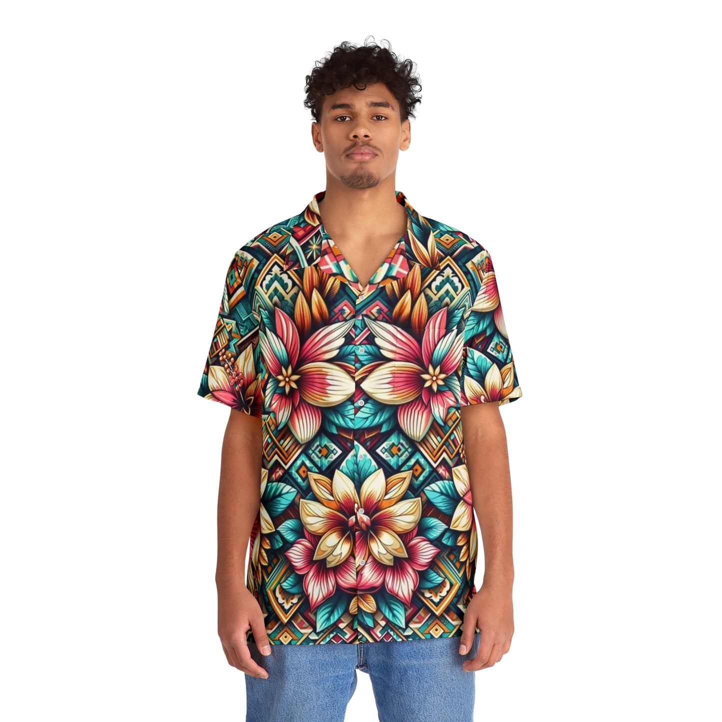 Juicy Clams Men's Hawaiian Shirt (1160)