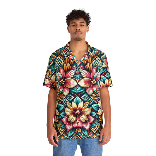 Juicy Clams Men's Hawaiian Shirt (1160)