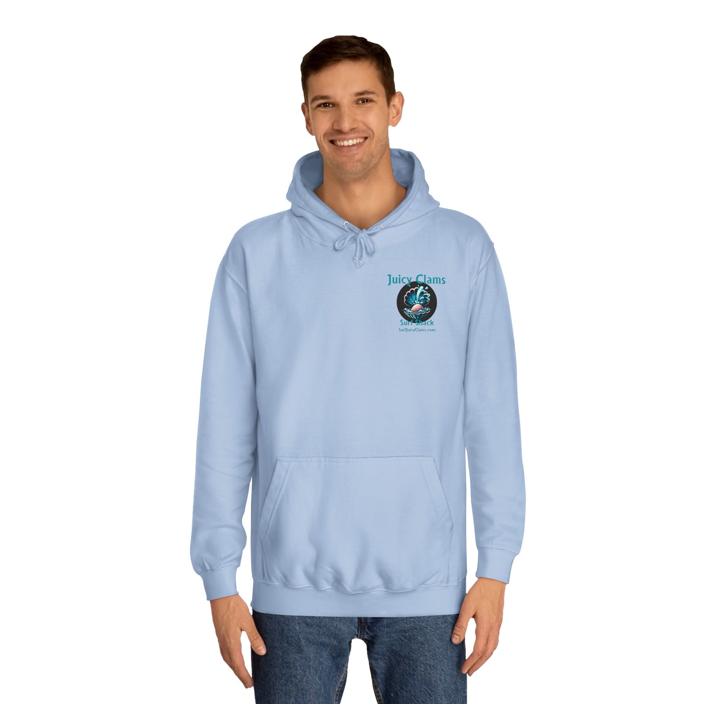 Juicy Clams Unisex College Hoodie (A004)
