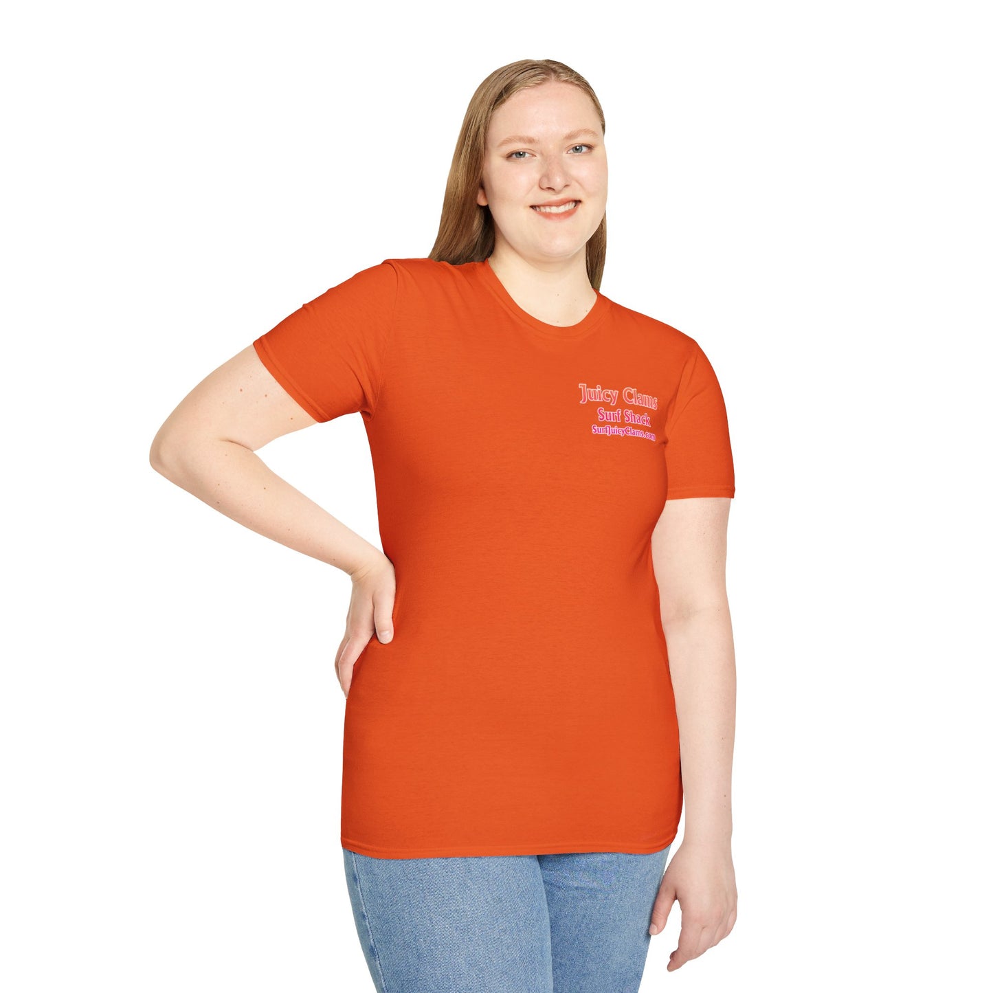 Juicy Clams Unisex Logo T-Shirt (S004)