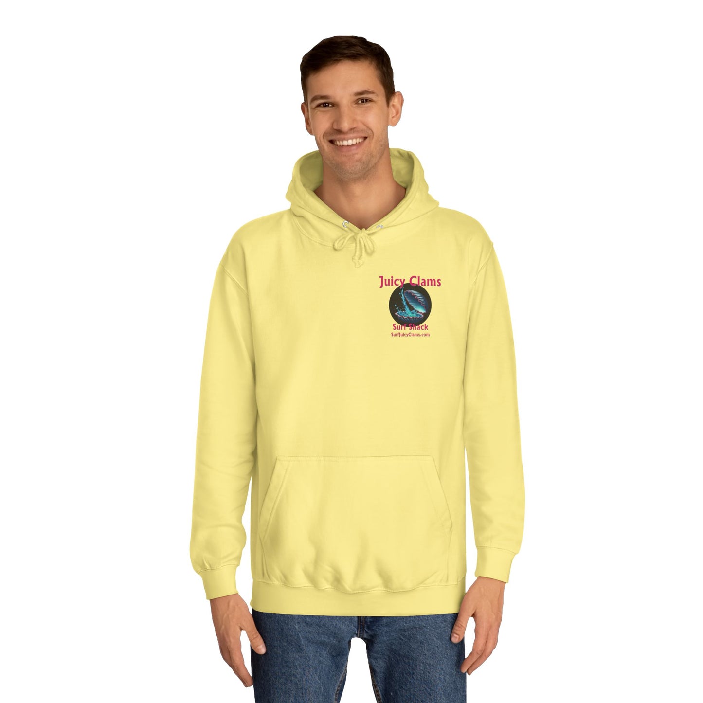 Juicy Clams Unisex College Hoodie (L010)