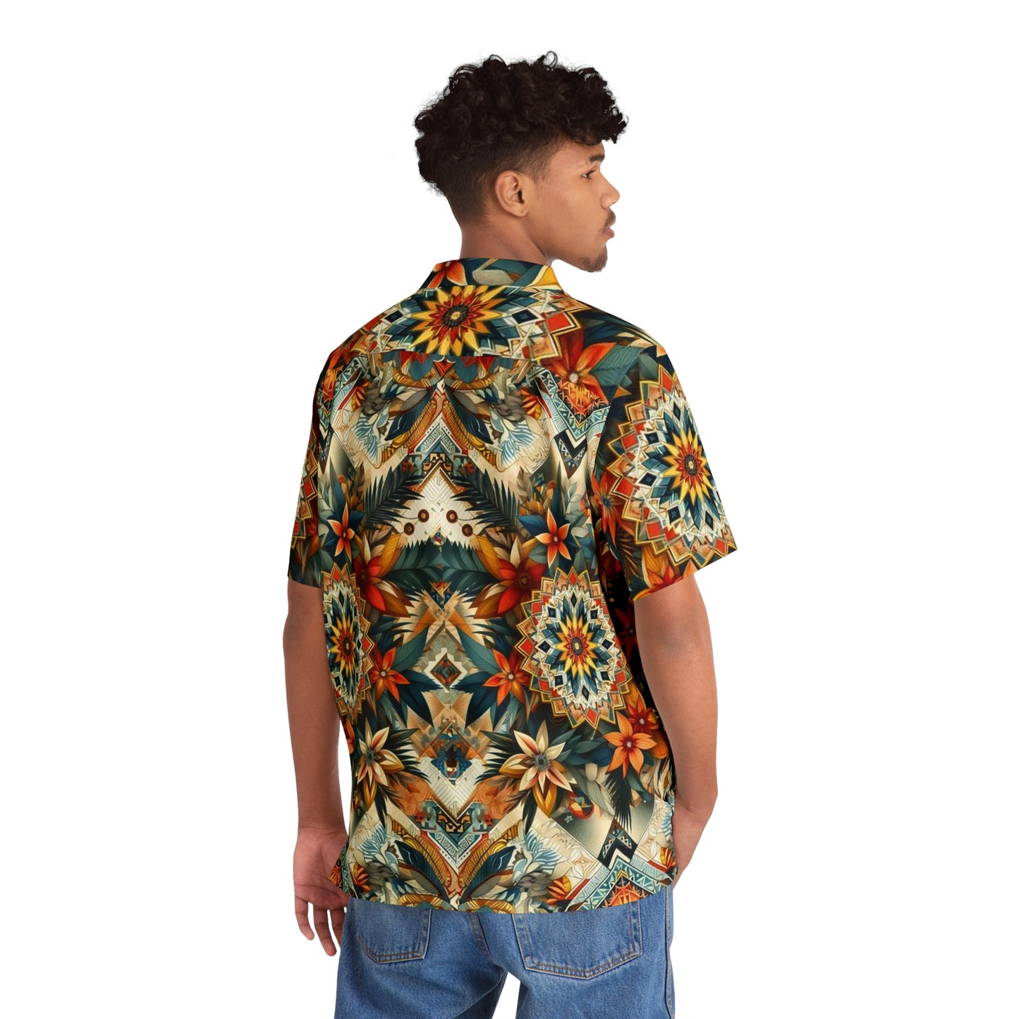 Juicy Clams Men's Hawaiian Shirt (H047)