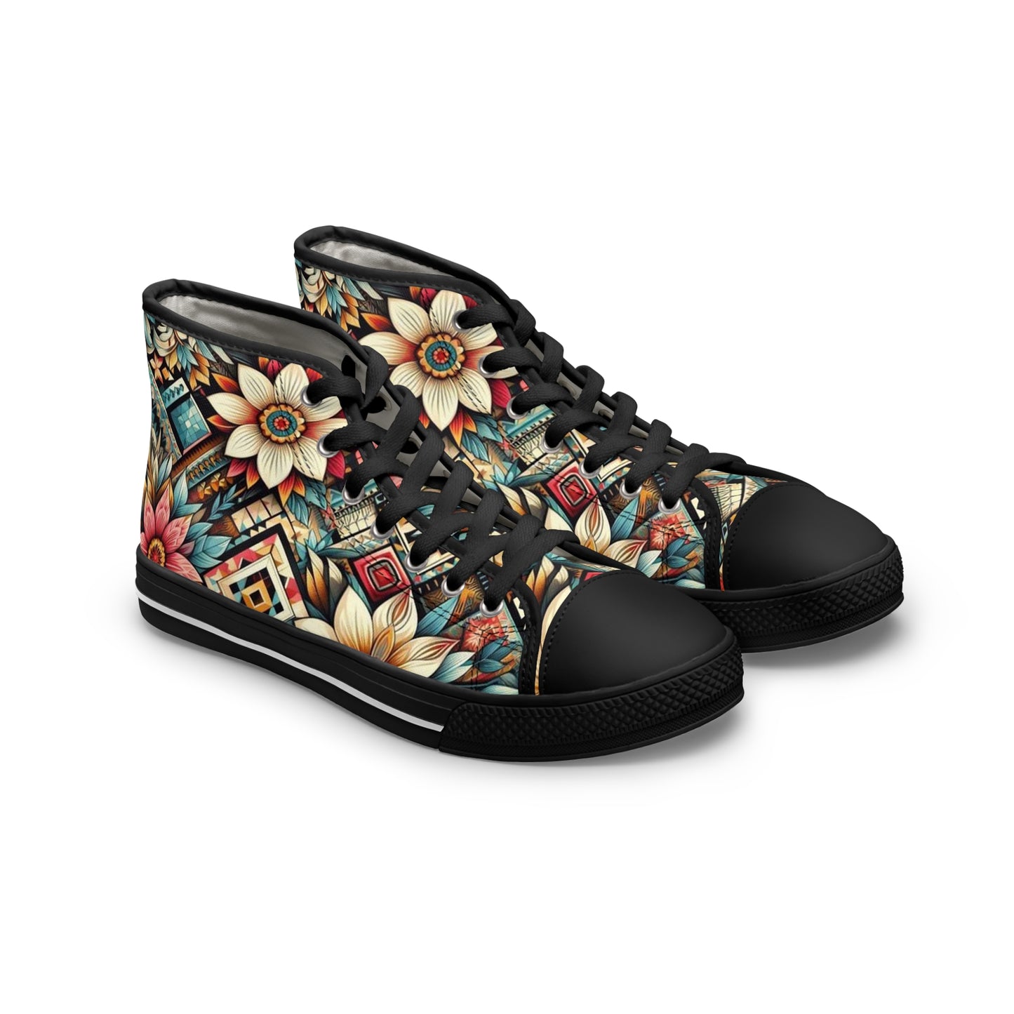 Juicy Clams Women's High Top Sneakers (1159)