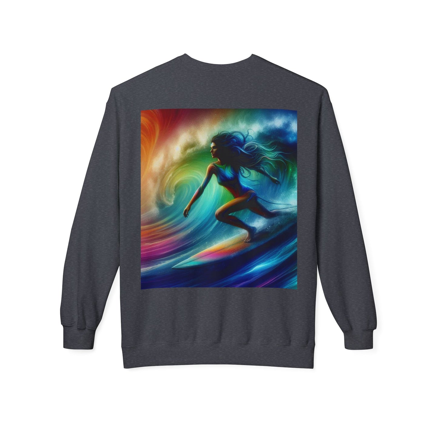 Juicy Clams Unisex Midweight Fleece Crewneck Sweatshirt (D036)