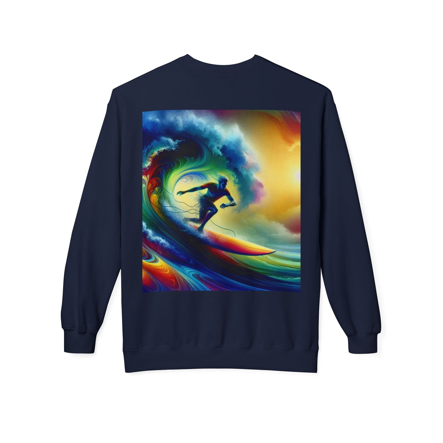 Juicy Clams Unisex Midweight Fleece Crewneck Sweatshirt (D027)