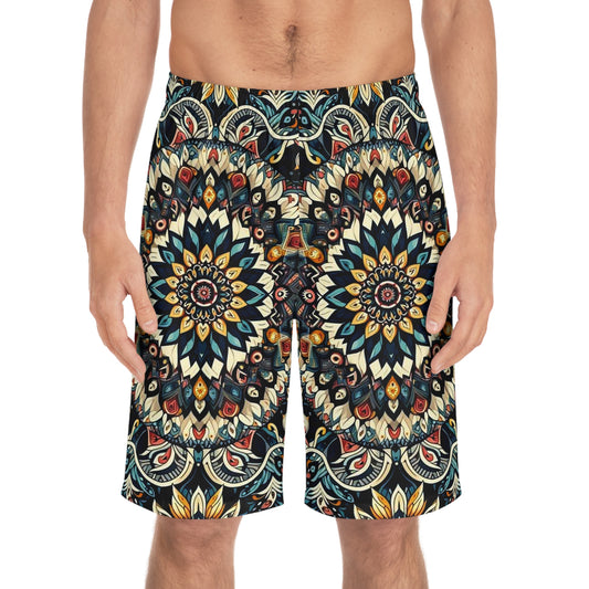 Juicy Clams Men's Board Shorts (H064)