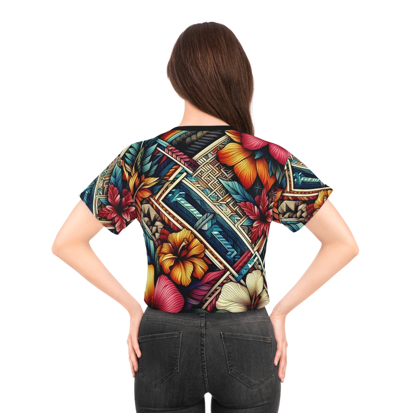 Juicy Clams Crop Top Tee (H154)