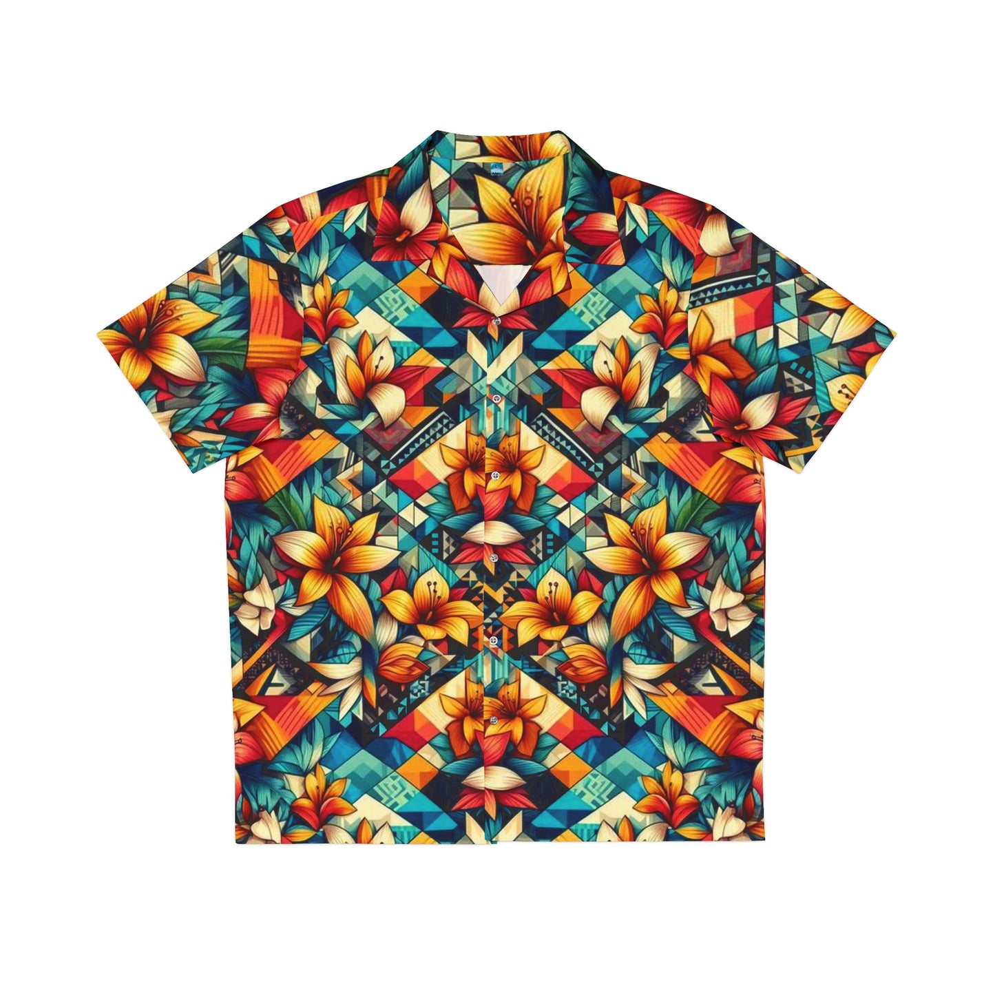 Juicy Clams Men's Hawaiian Shirt (1002)