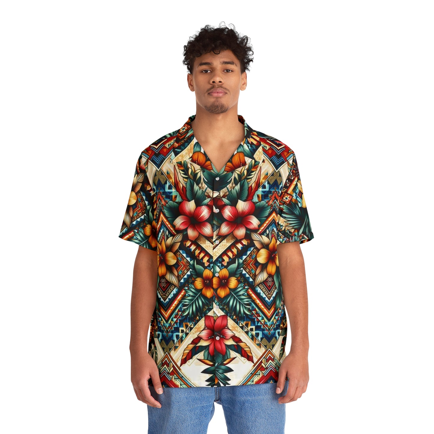 Juicy Clams Men's Hawaiian Shirt (H149)