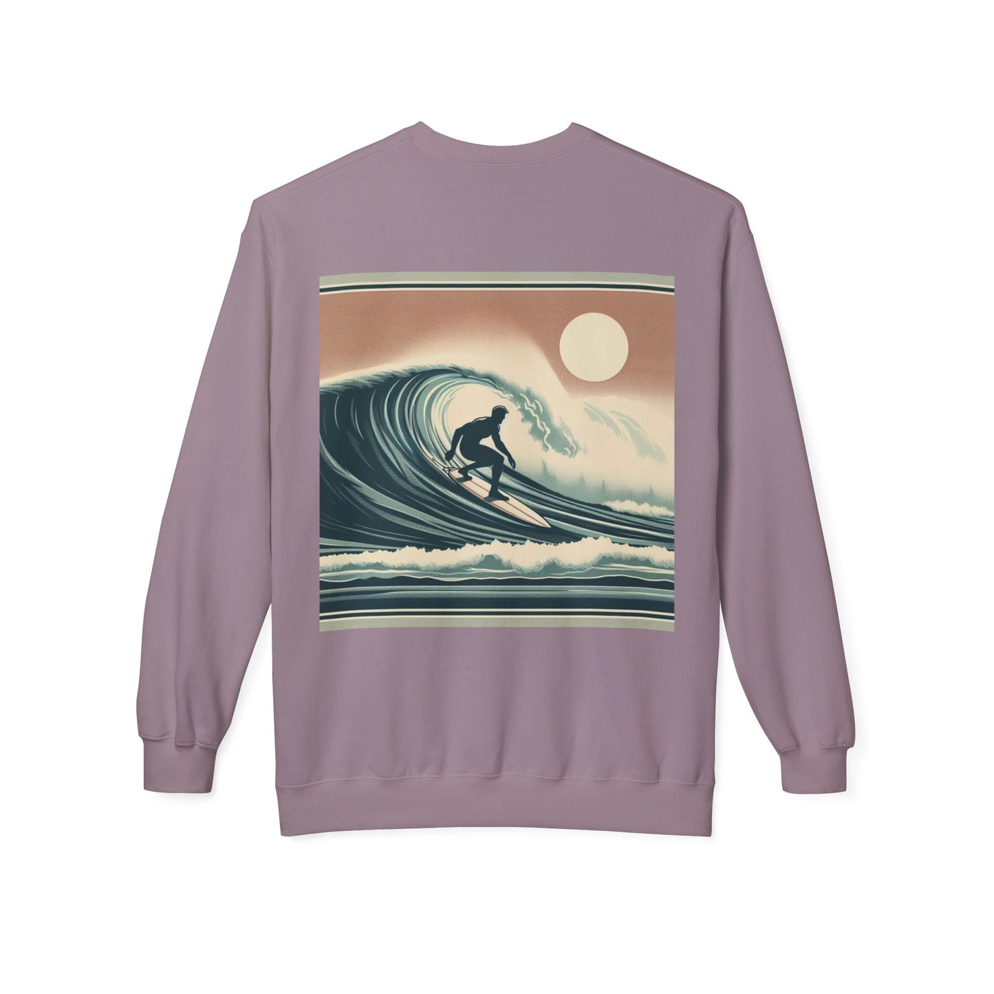 Juicy Clams Unisex Midweight Fleece Crewneck Sweatshirt (V041)