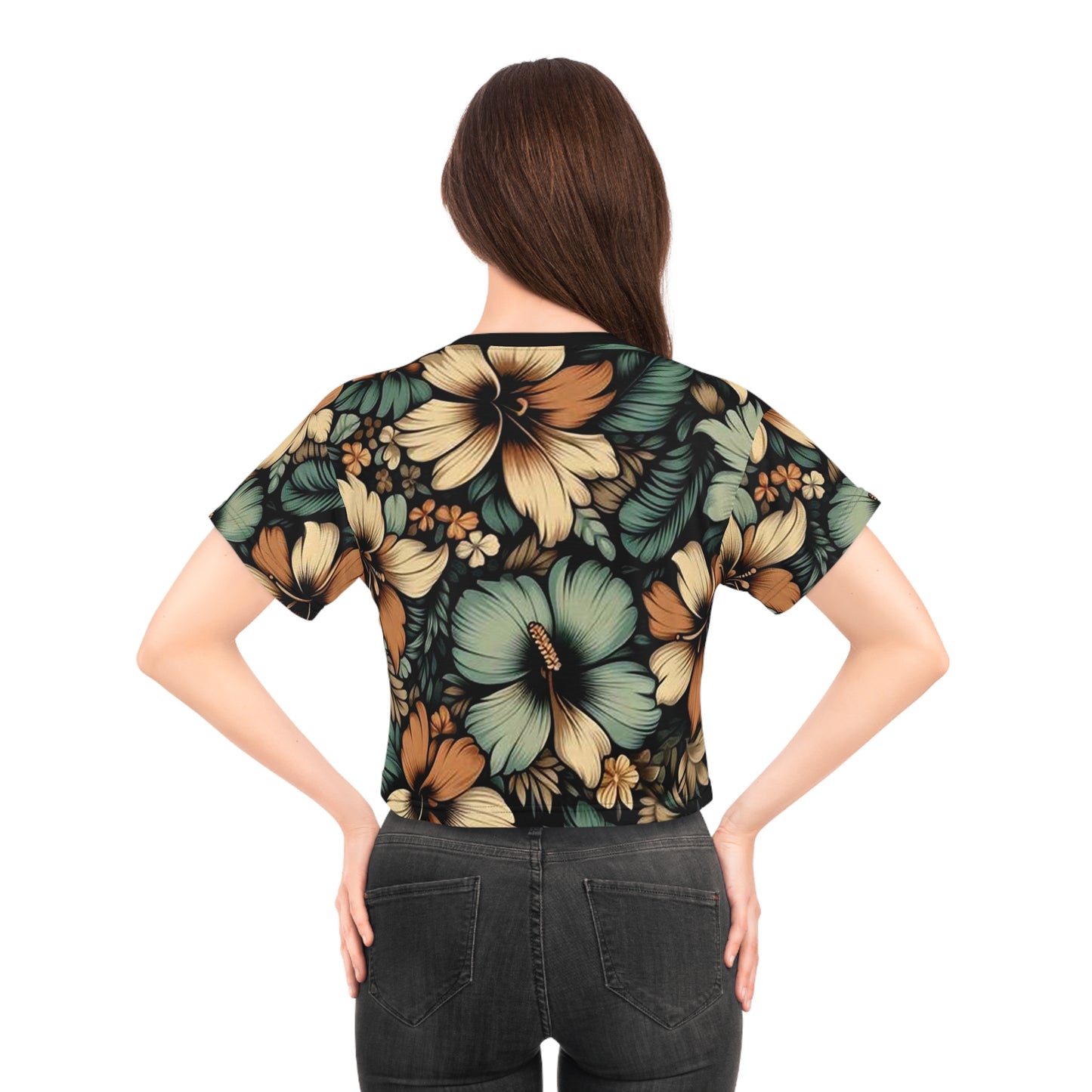 Juicy Clams Crop Top Tee (H101)