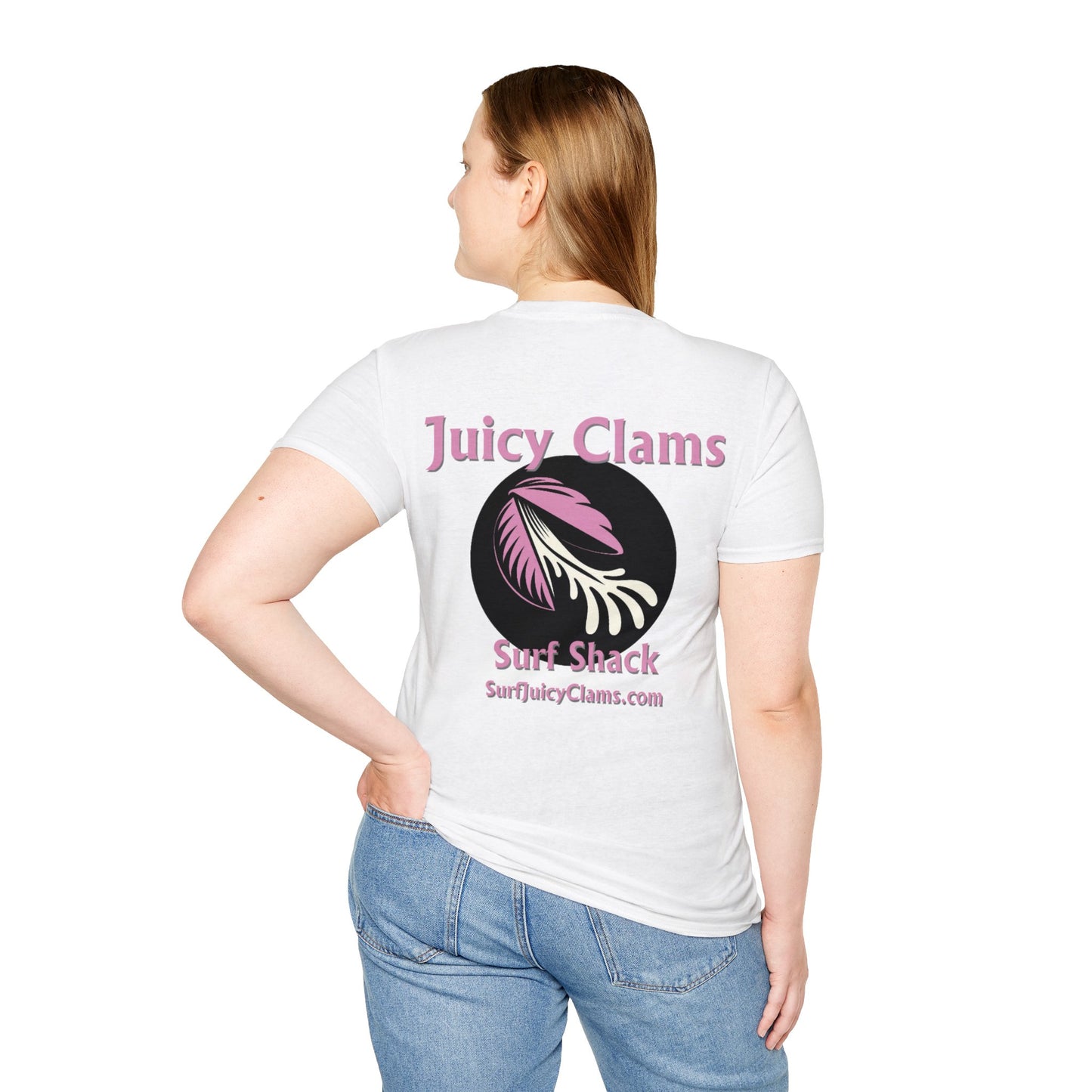 Juicy Clams Unisex Logo T-Shirt (L001)