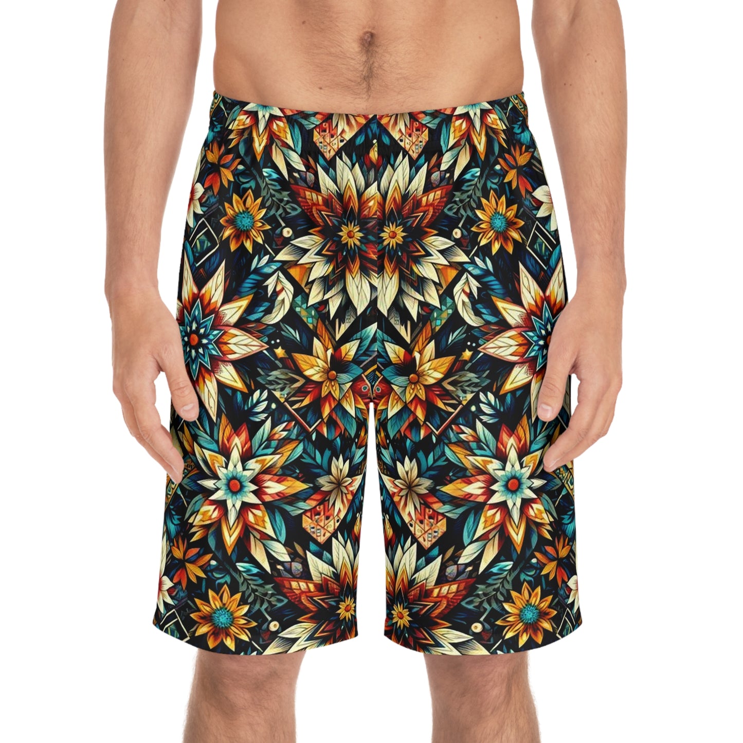 Juicy Clams Men's Board Shorts (H053)