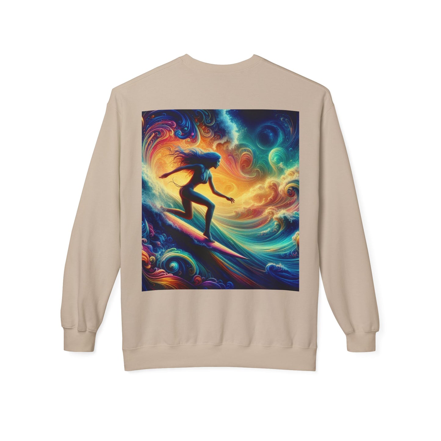 Juicy Clams Unisex Midweight Fleece Crewneck Sweatshirt (D026)