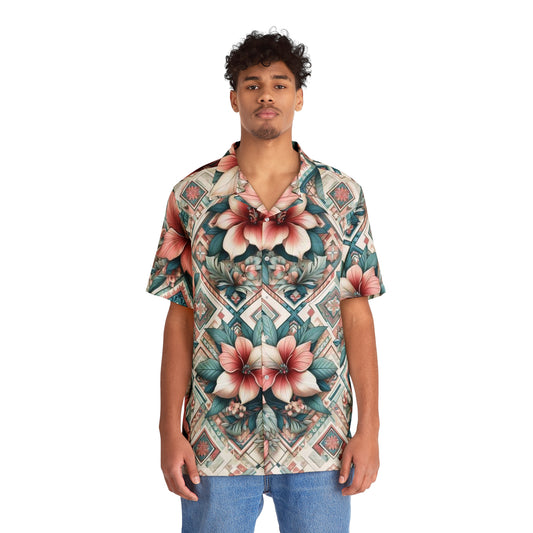 Juicy Clams Men's Hawaiian Shirt (1165)