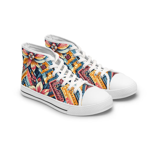 Juicy Clams Women's High Top Sneakers (1004)