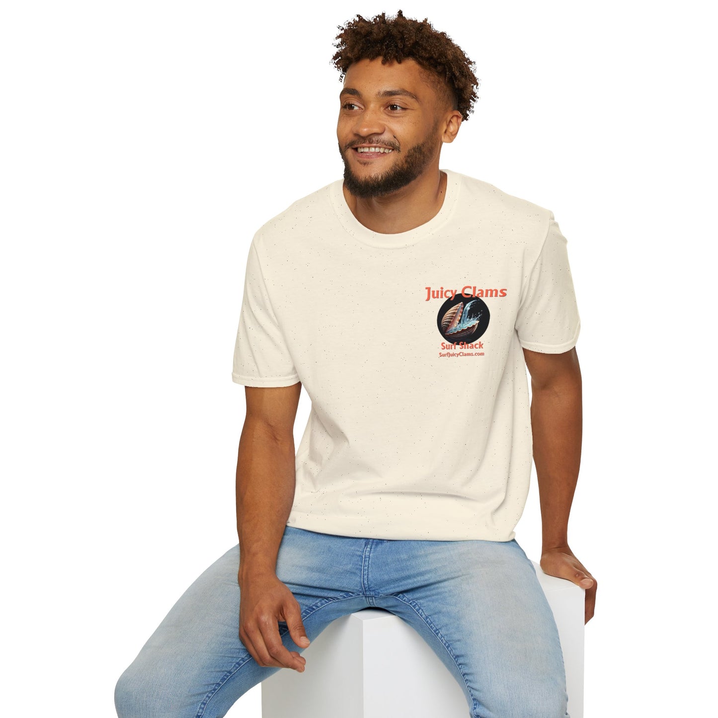 Juicy Clams Unisex Logo T-Shirt (L007)