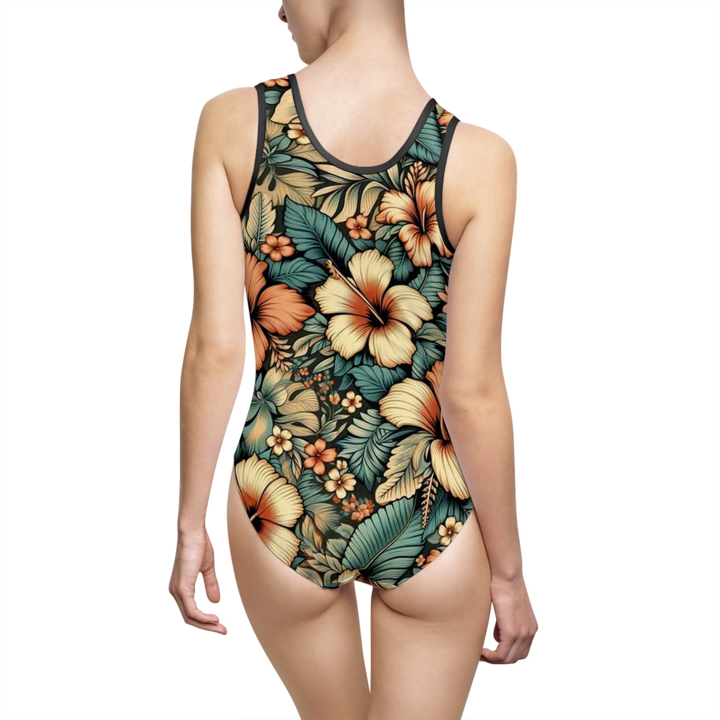 Juicy Clams Classic One-Piece Swimsuit (H098)