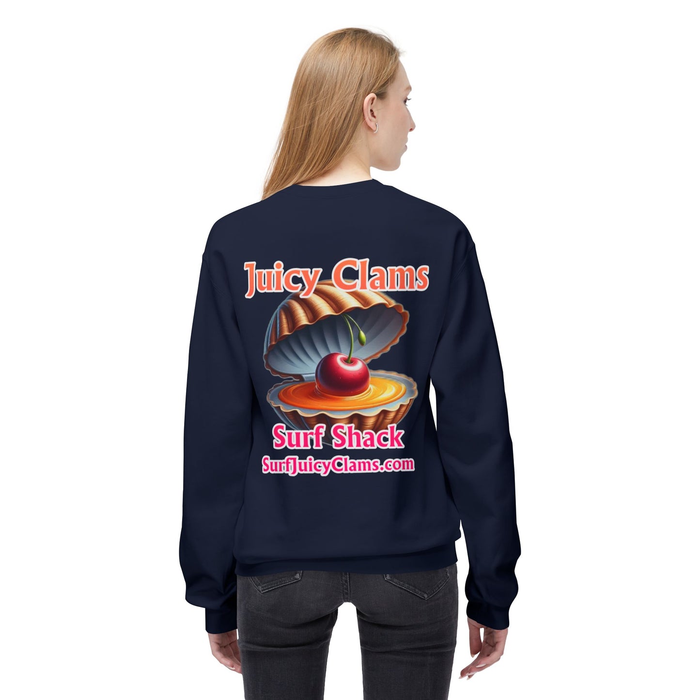 Juicy Clams Unisex Midweight Sweatshirt (A025)