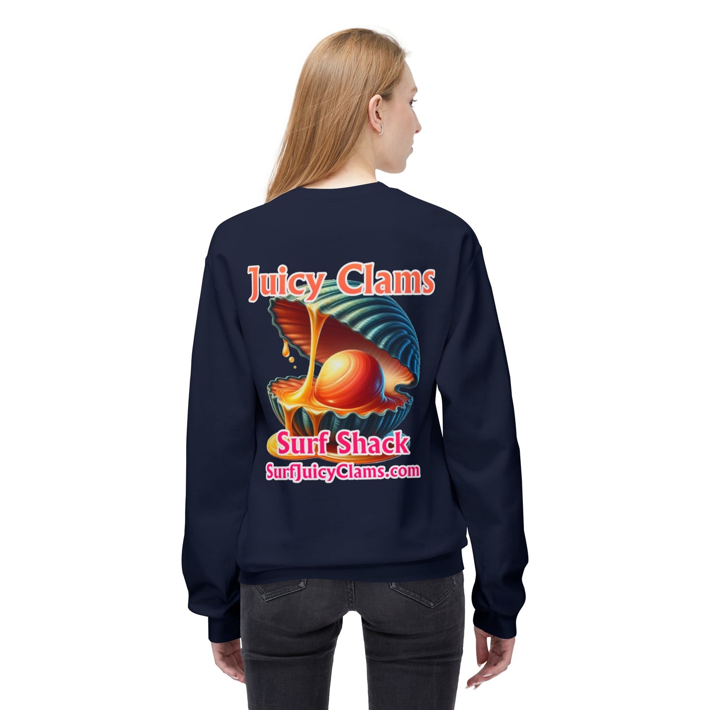 Juicy Clams Unisex Midweight Sweatshirt (L027)