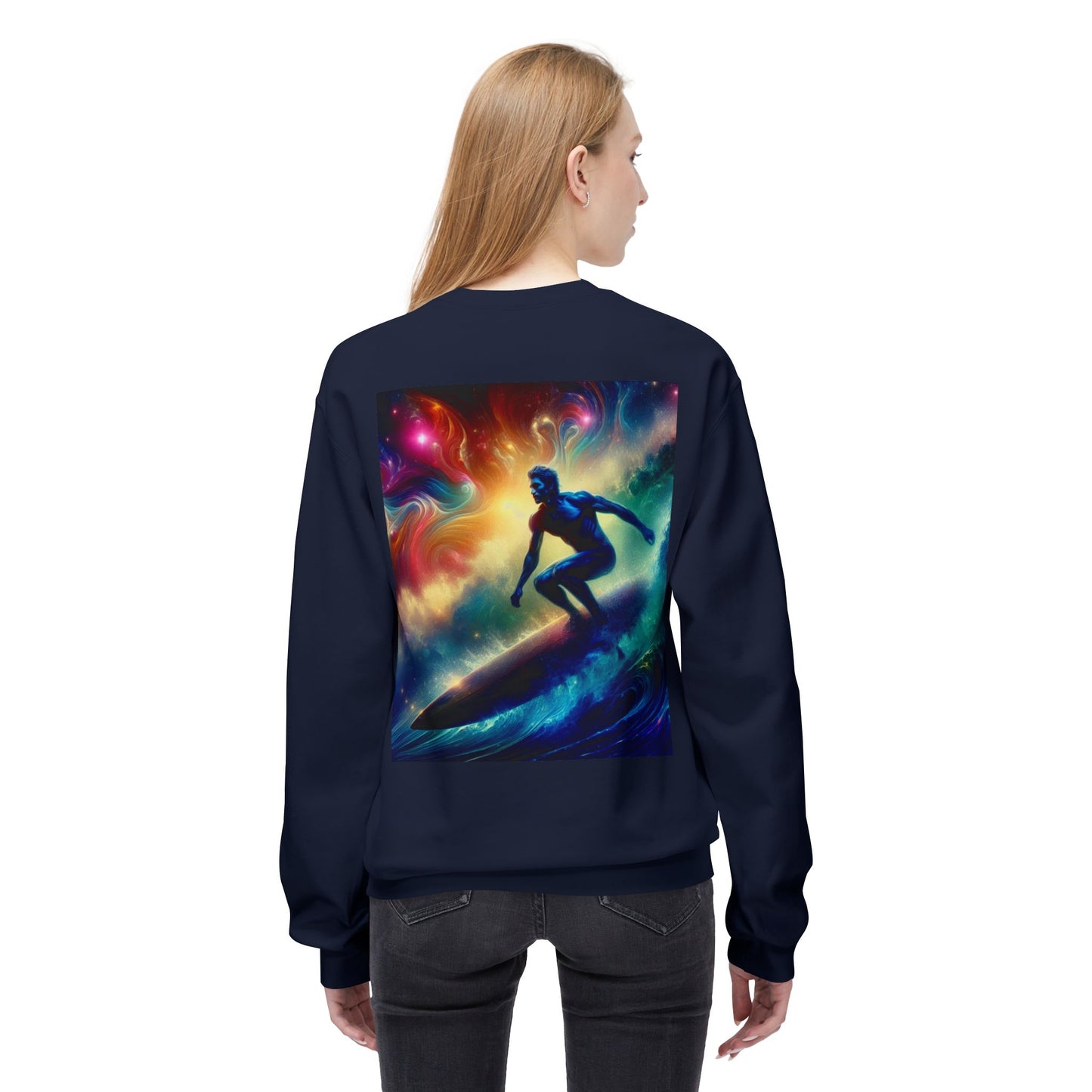 Juicy Clams Unisex Midweight Fleece Crewneck Sweatshirt (D019)