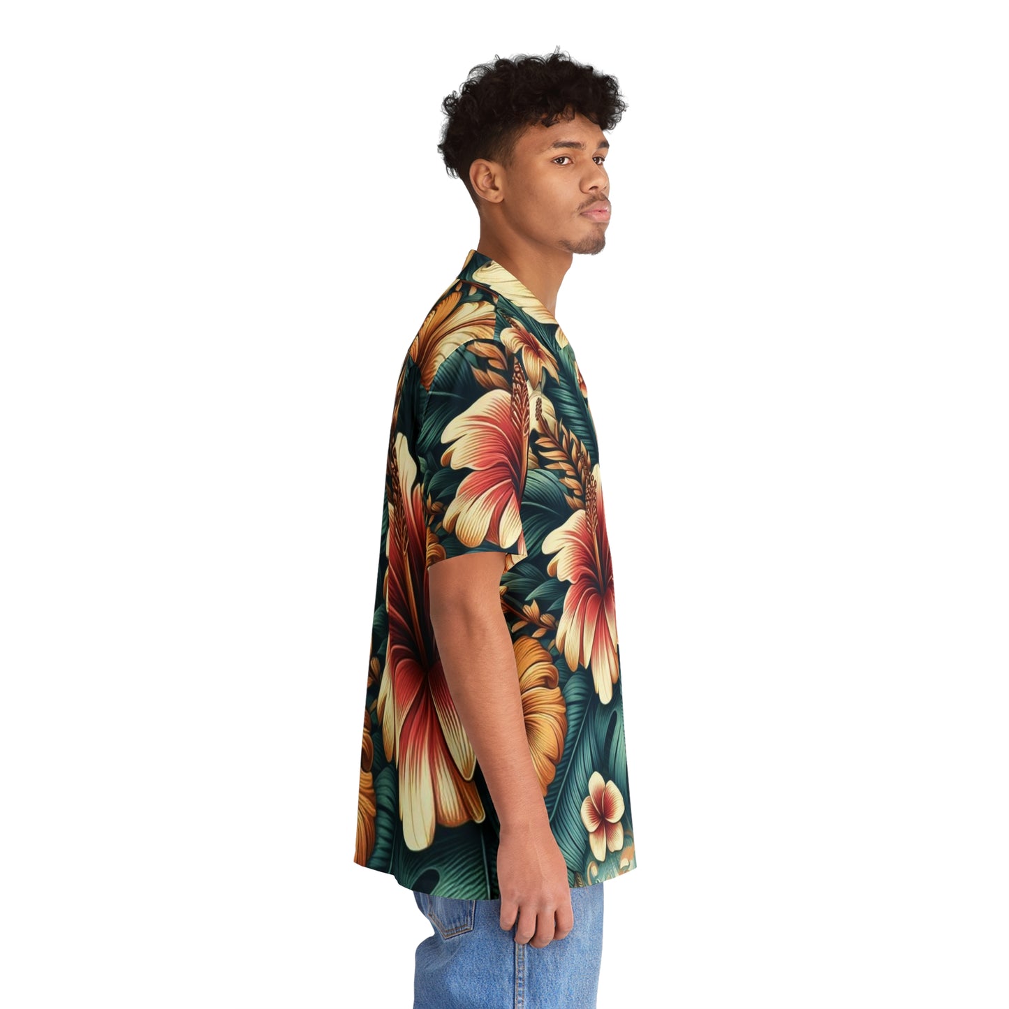 Juicy Clams Men's Hawaiian Shirt (1093)