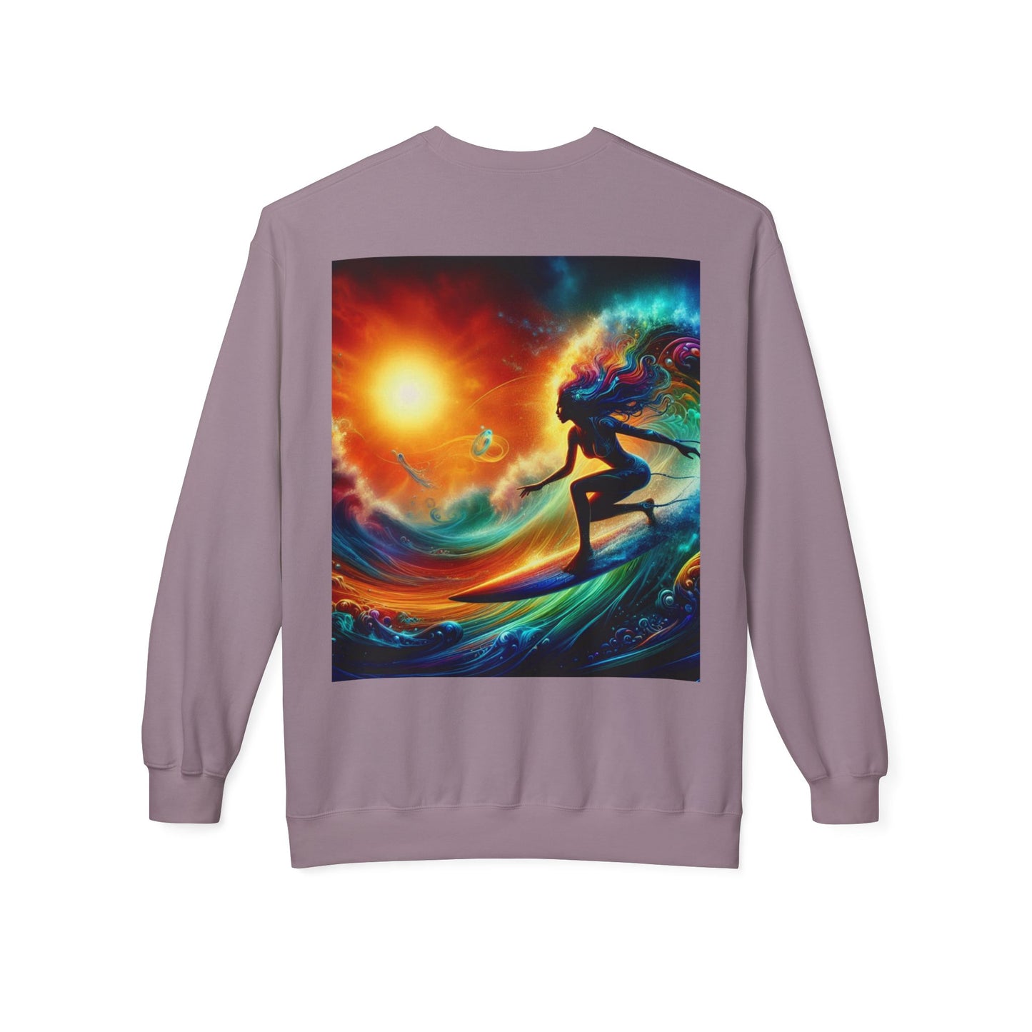 Juicy Clams Unisex Midweight Fleece Crewneck Sweatshirt (D033)