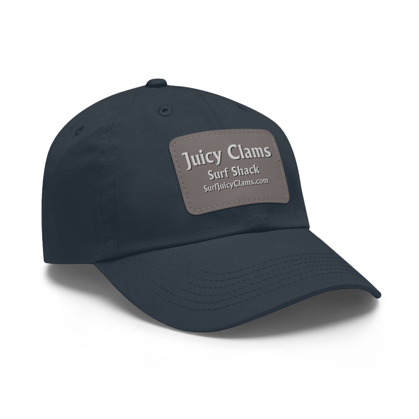 Juicy Clams Ball Cap with Grey Patch