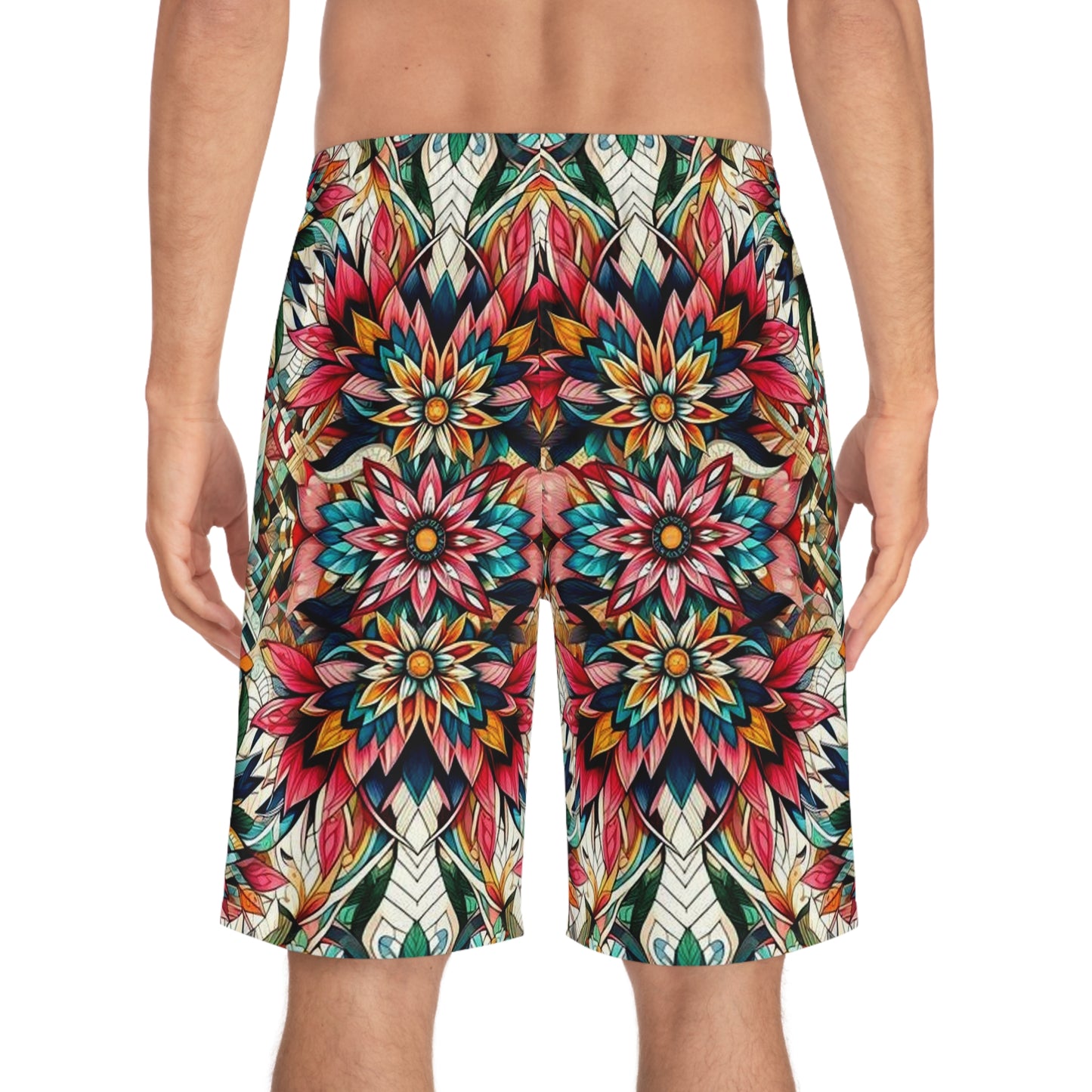 Juicy Clams Men's Board Shorts (H022)