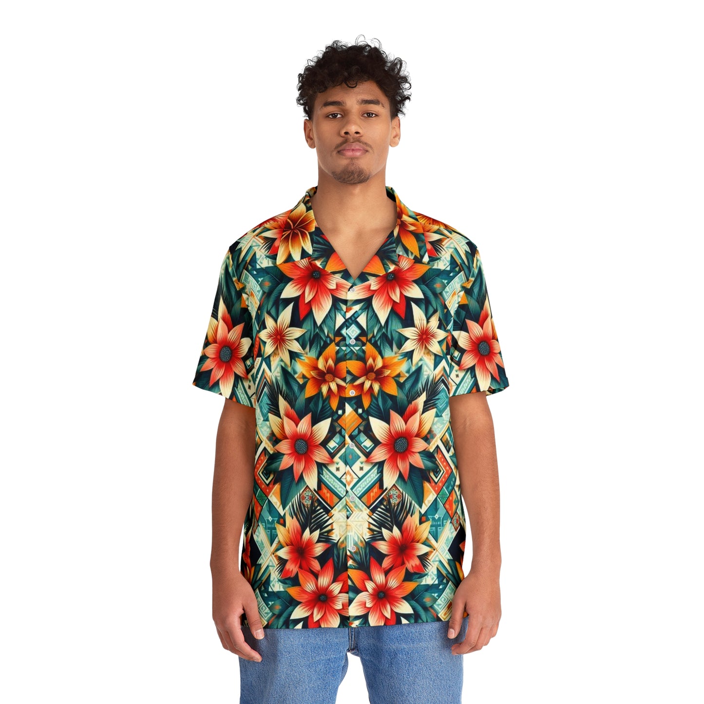 Juicy Clams Men's Hawaiian Shirt (H028)