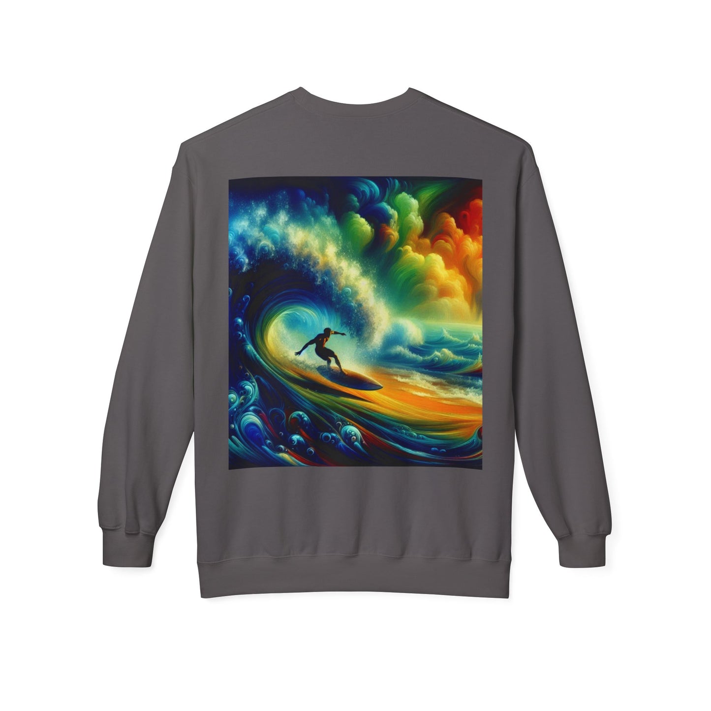 Juicy Clams Unisex Midweight Fleece Crewneck Sweatshirt (D017)