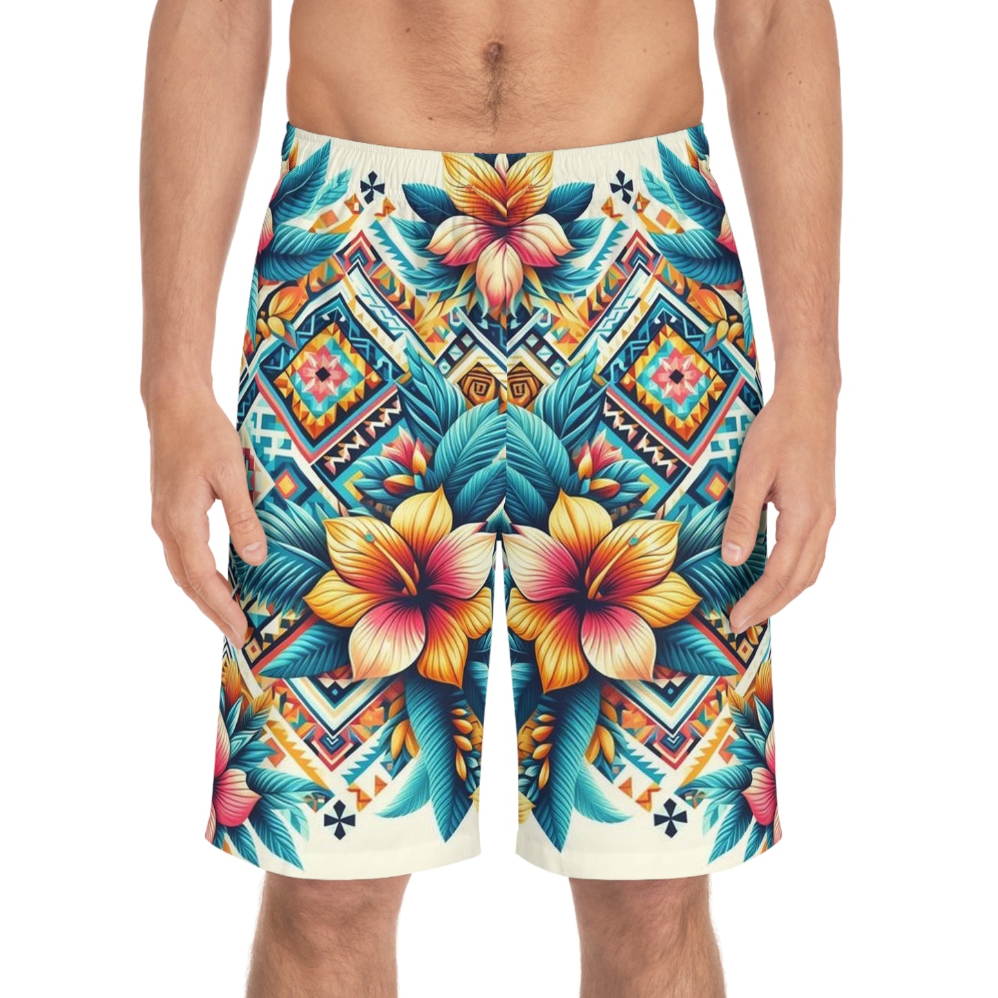 Juicy Clams Men's Board Shorts (1007)