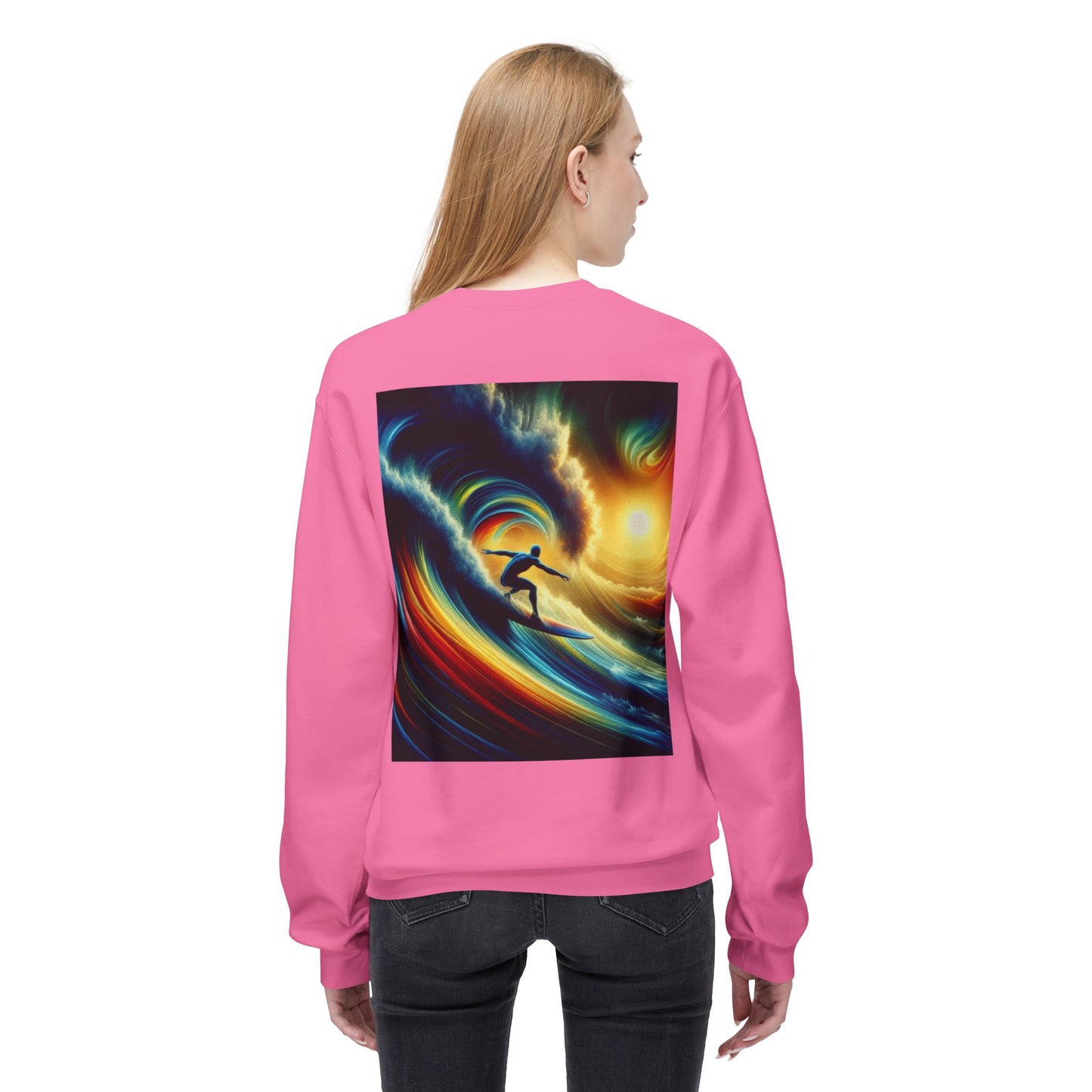 Juicy Clams Unisex Midweight Fleece Crewneck Sweatshirt (D023)