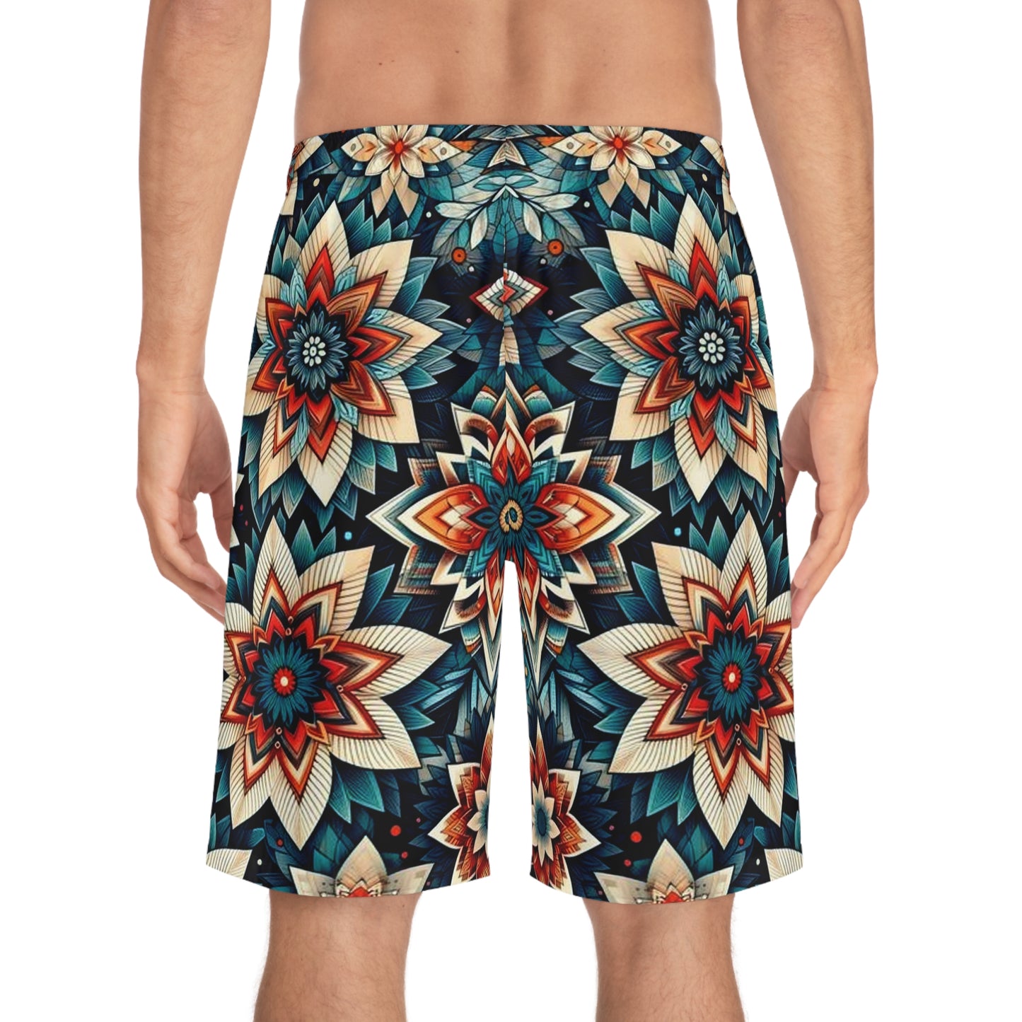 Juicy Clams Men's Board Shorts (H038)