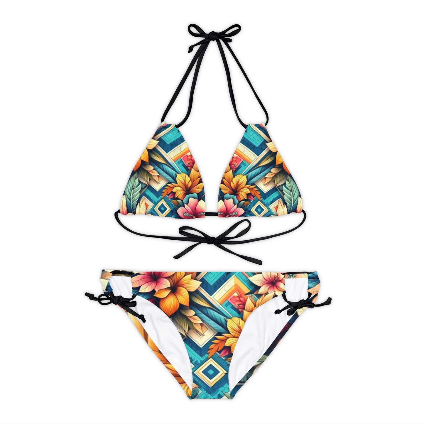 Juicy Clams Double Strap Bikini Set (1163)