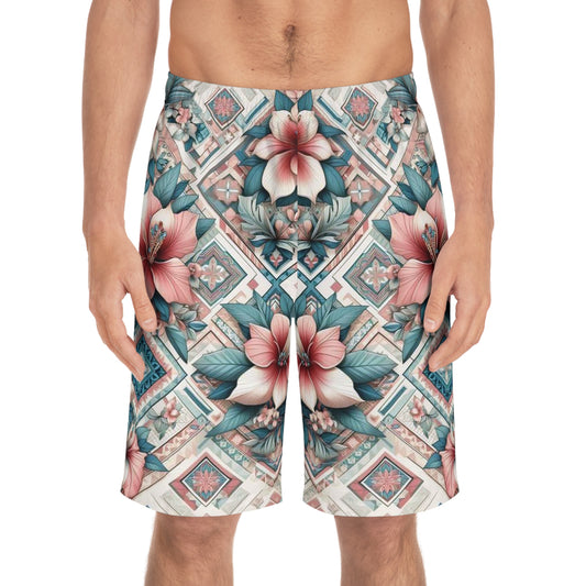 Juicy Clams Men's Board Shorts (1165)