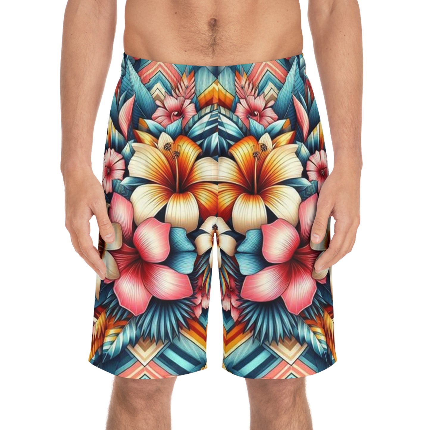 Juicy Clams Men's Board Shorts (1116)