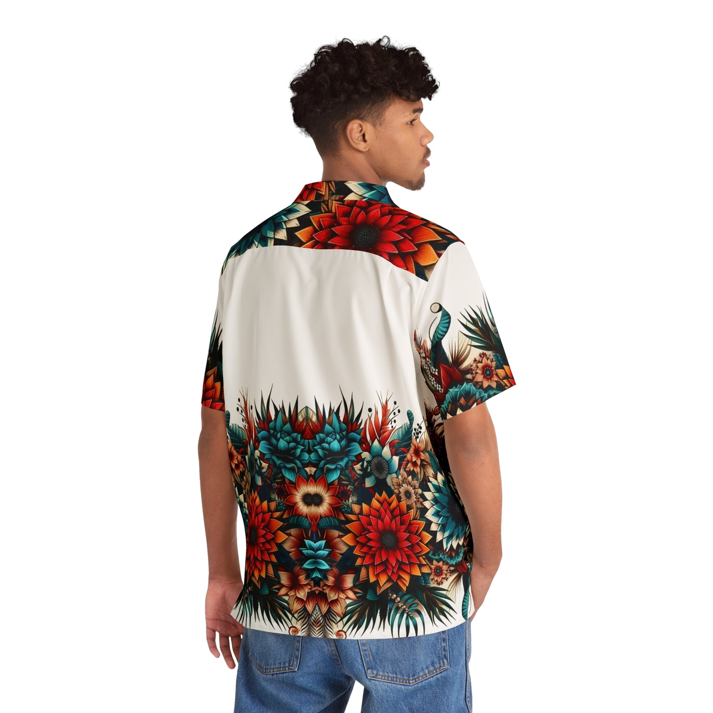 Juicy Clams Men's Hawaiian Shirt (H062)