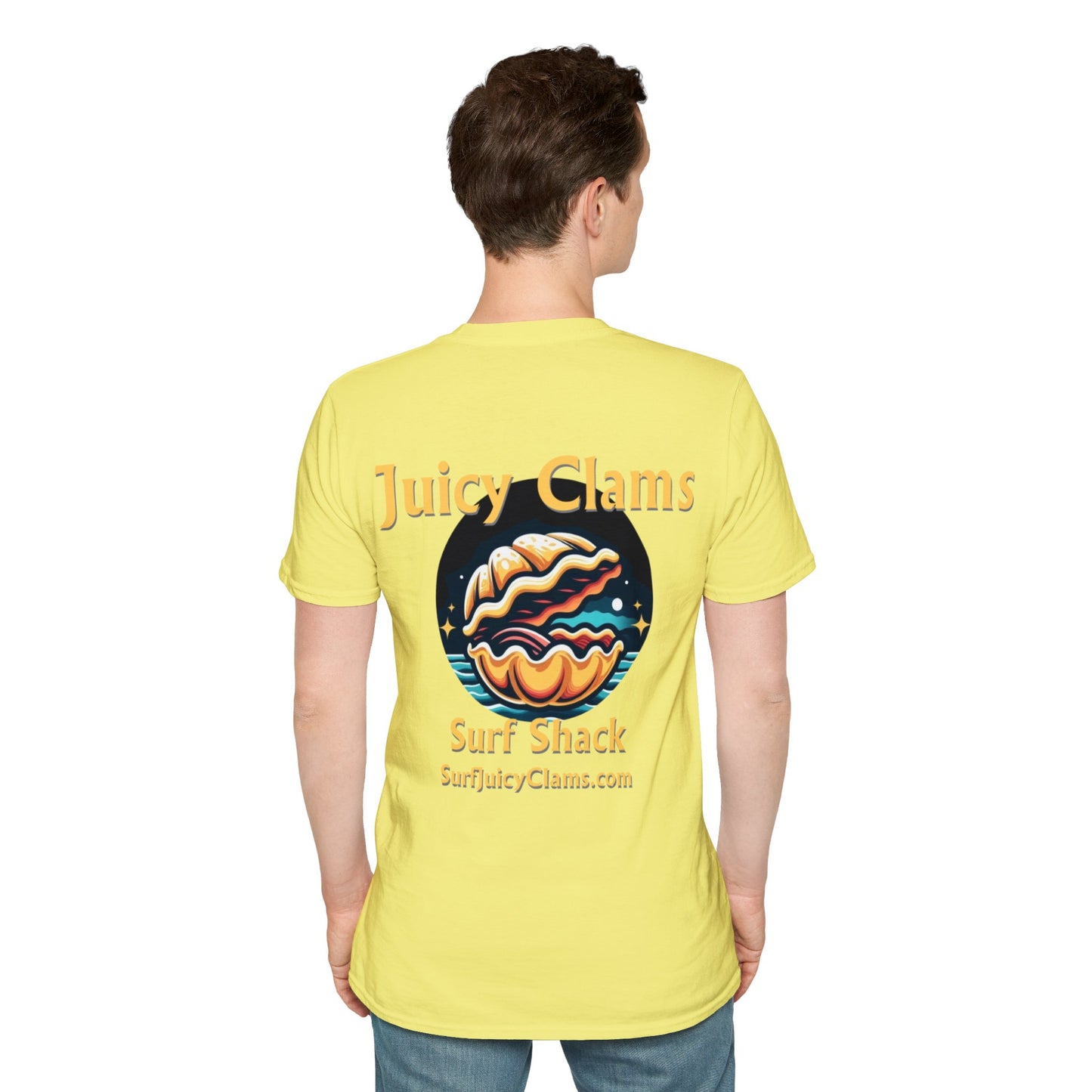 Juicy Clams Unisex Logo T-Shirt (L008)