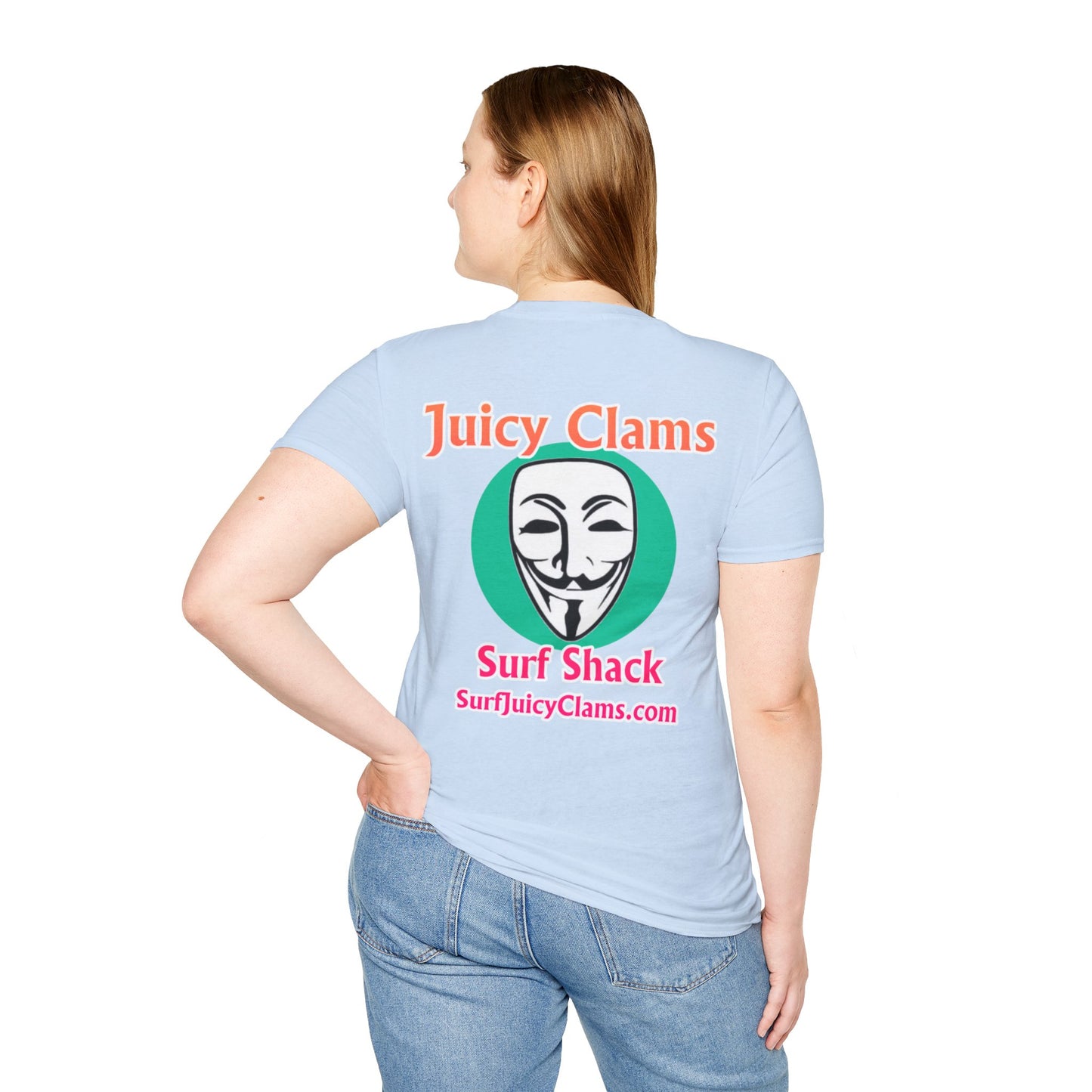 Juicy Clams Unisex Logo T-Shirt (L030)