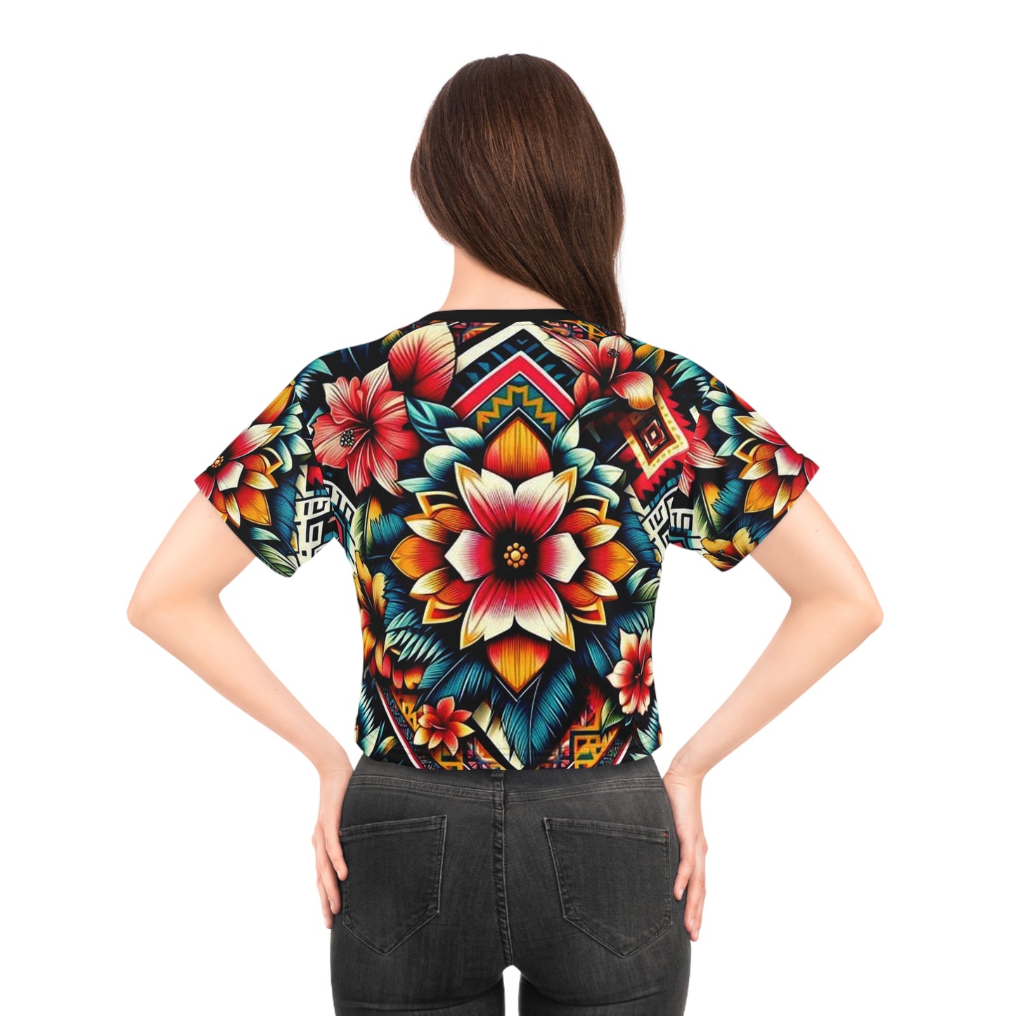 Juicy Clams Crop Top Tee (H086)