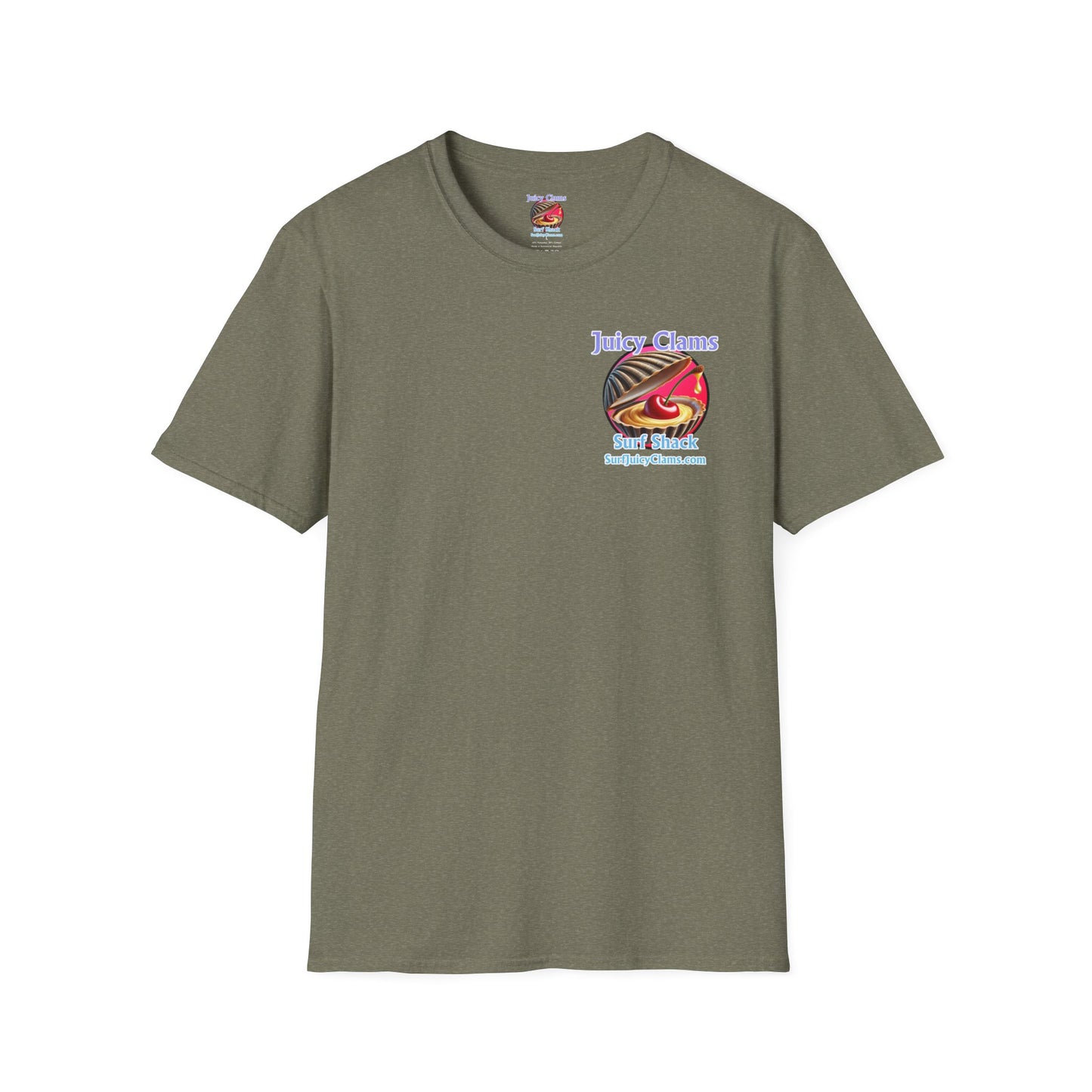 Juicy Clams Unisex Logo T-Shirt (A012)