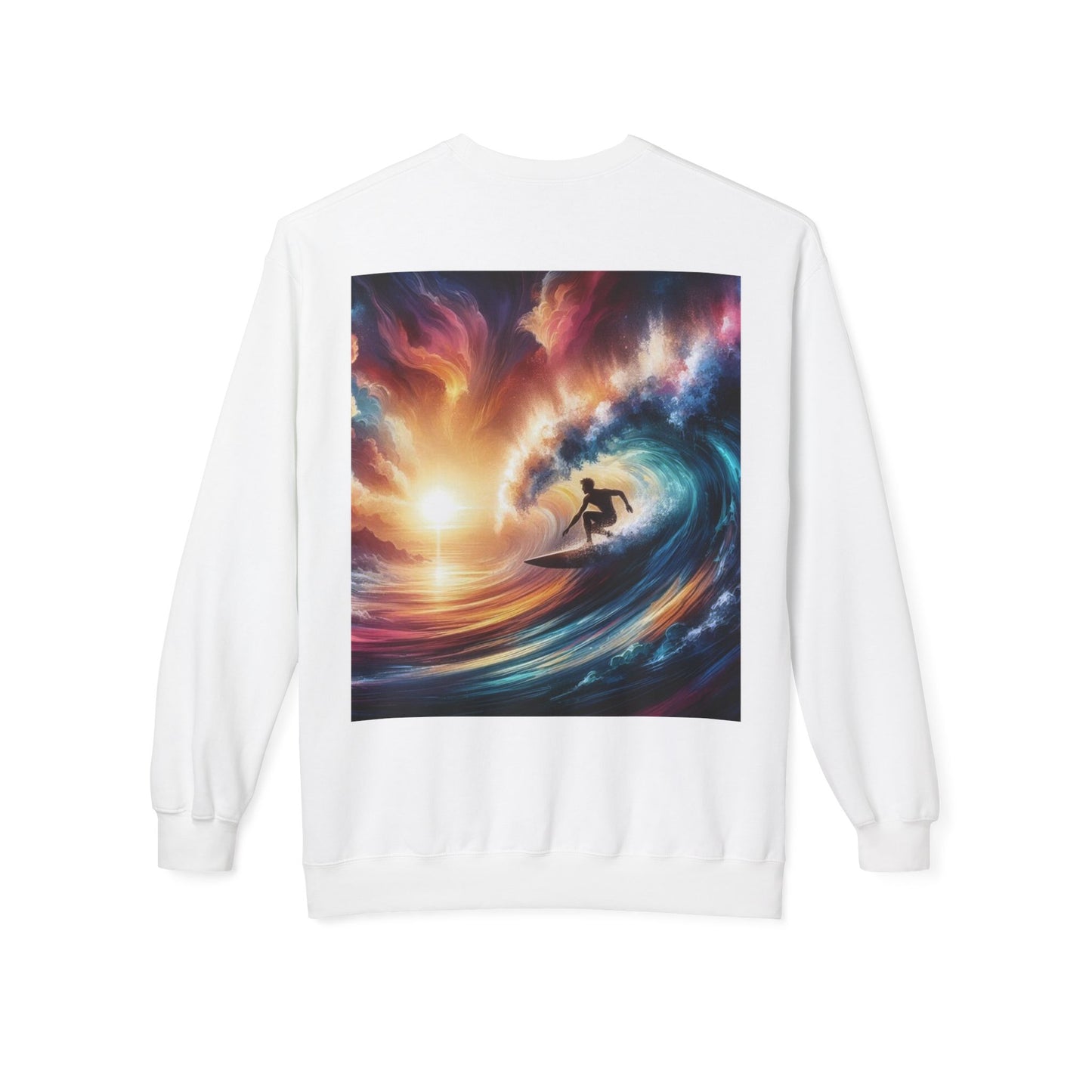 Juicy Clams Unisex Midweight Fleece Crewneck Sweatshirt (V039)