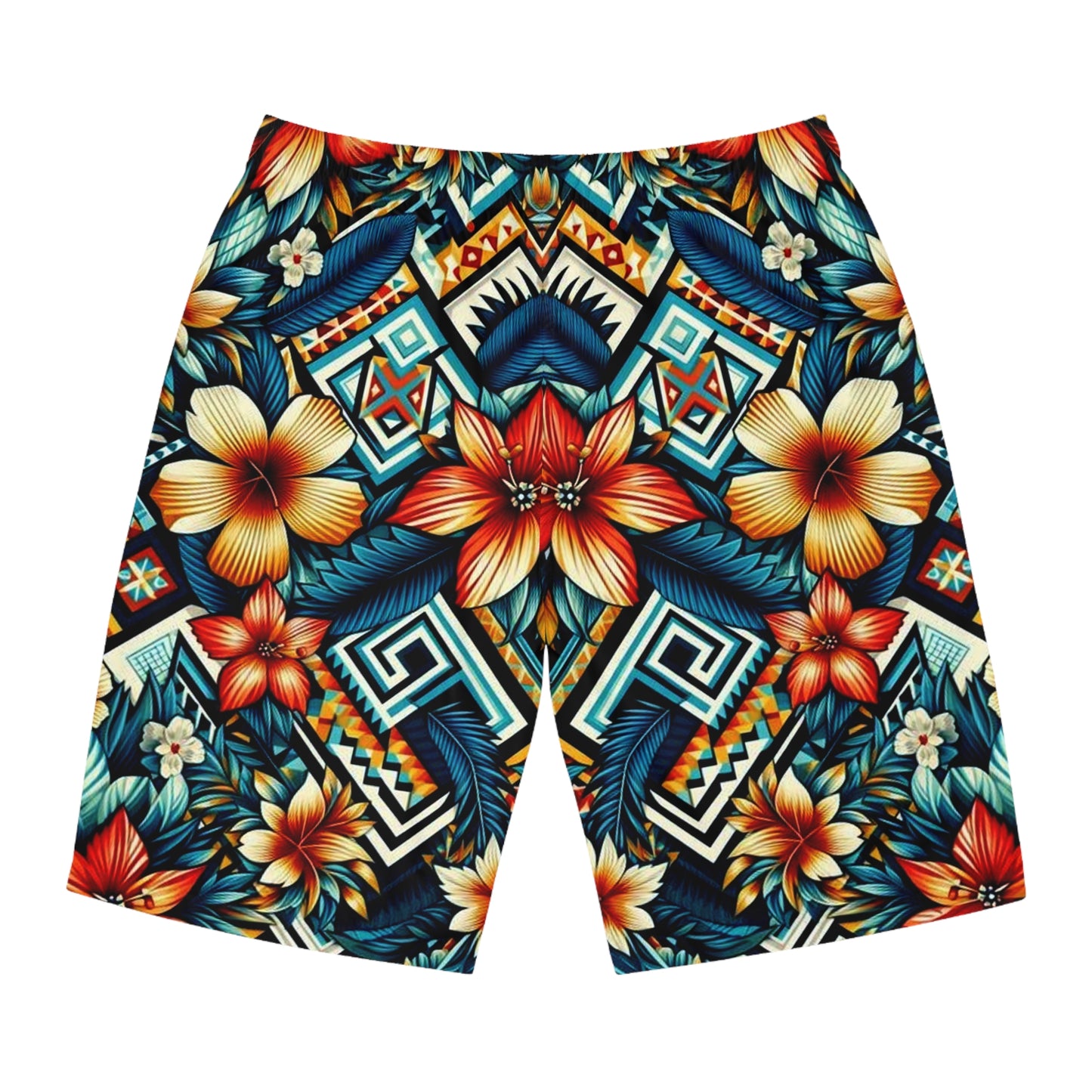 Juicy Clams Men's Board Shorts (H074)