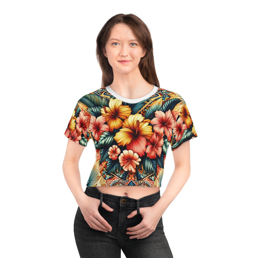 Juicy Clams Crop Top Tee (H067)