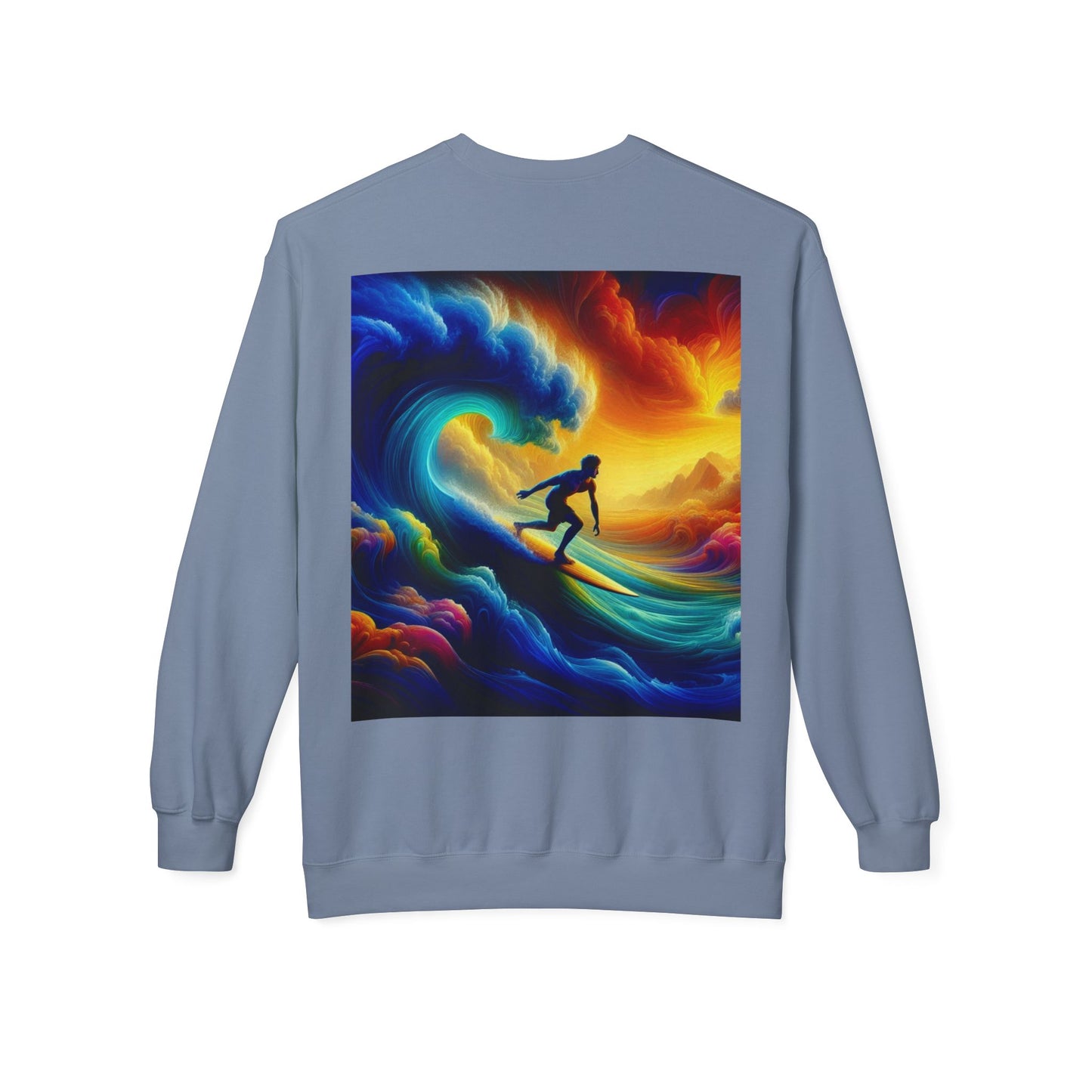 Juicy Clams Unisex Midweight Fleece Crewneck Sweatshirt (D014)